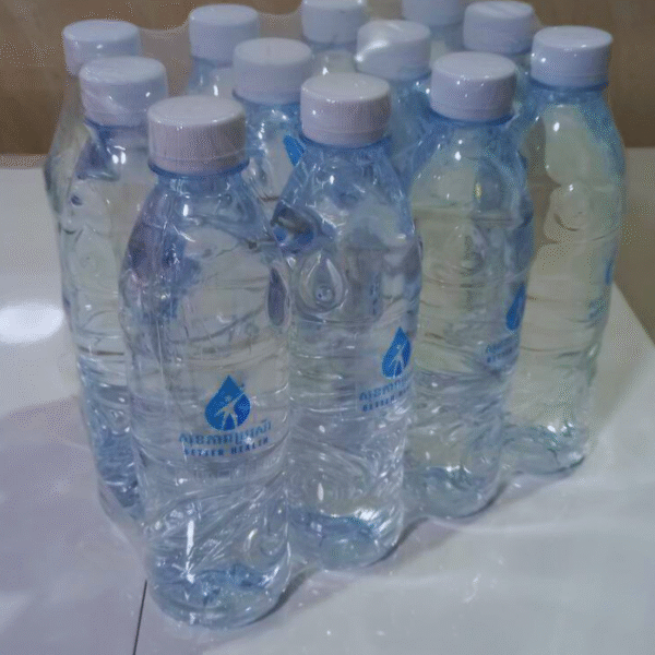 ទឹកសុខភាពប្រសើរ 500 ml តម្លៃ ១យួរ (១២ ដប)